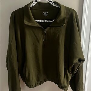 Old navy active Olive Green Women's Quarterzip